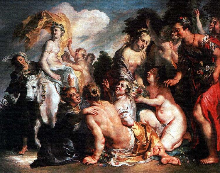 Jacob Jordaens Abduction of Europe oil painting picture